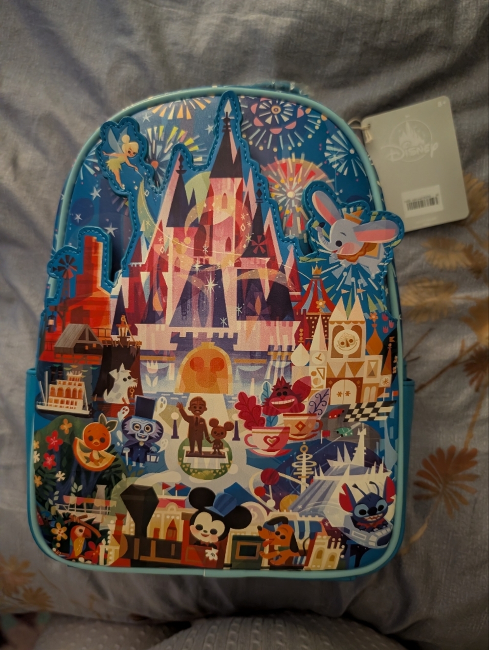 Disney Loungefly Joey Chou Backpack Parks Exclusive